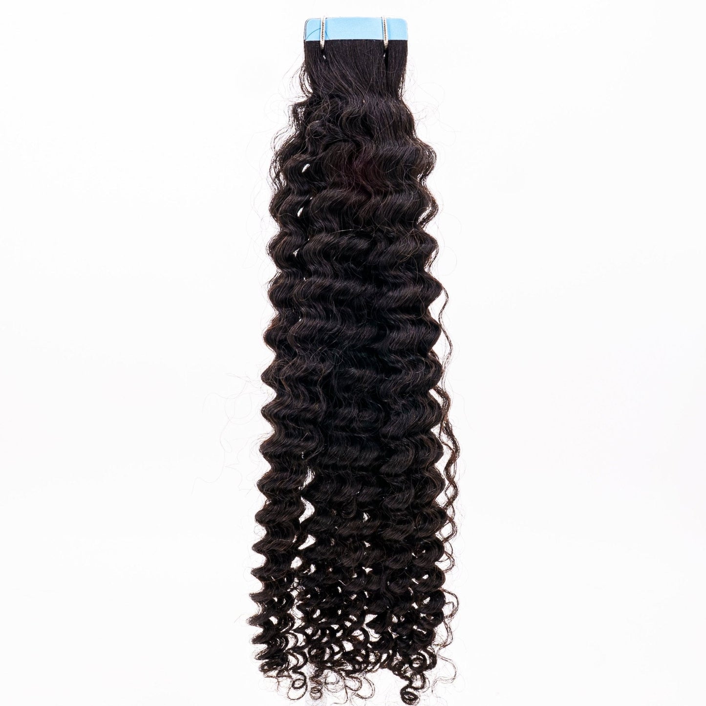 Afro Kinky Curly Tape-In Extensions – 100% Human Hair (40 Pieces)