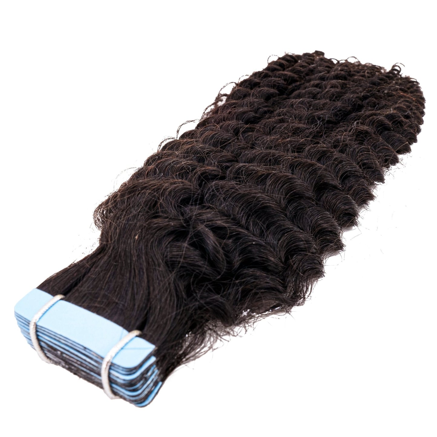 Afro Kinky Curly Tape-In Extensions – 100% Human Hair (40 Pieces)