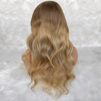 Aubrey Glueless 5x5 HD Lace Closure Wig – Colored 100% Human Hair