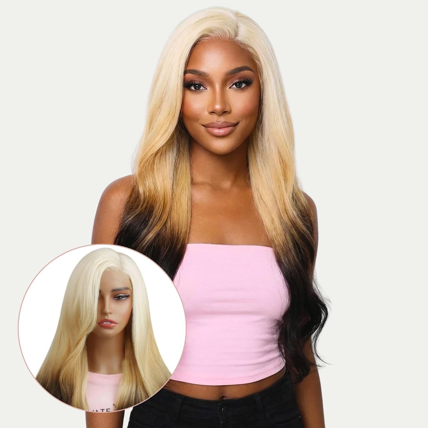 Brooklyn Glueless 5x5 HD Lace Closure Wig – Colored 100% Human Hair