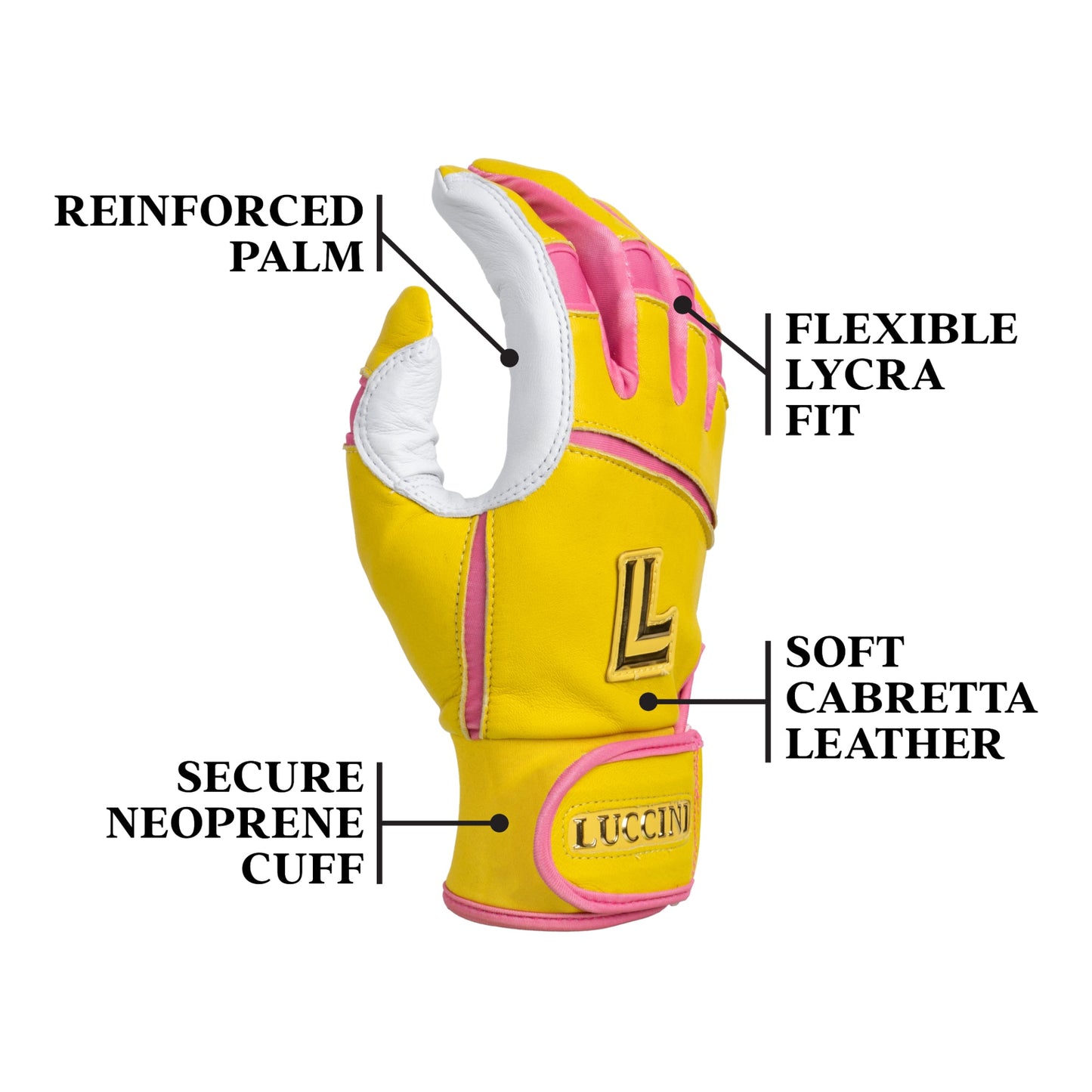 Jordin Griffin Signature Series Batting Gloves – Cabretta Leather (Baseball & Softball)