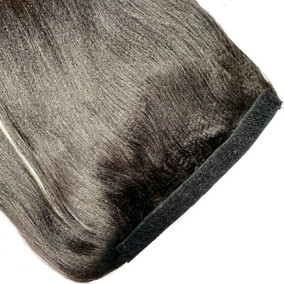 Yaki Straight Wrap-Around Ponytail Extension – 100% Human Hair